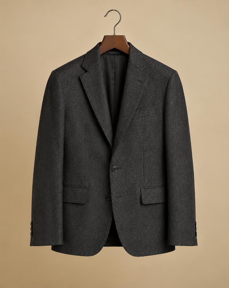 Textured Wool Blazer